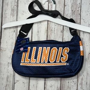 NCAA Jersey Purse - University of Illinois crossbody